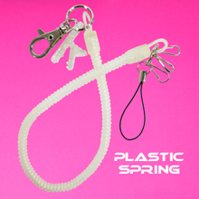 S鉤手機繩+鱷魚夾"伸縮彈簧鑰匙鍊"系列